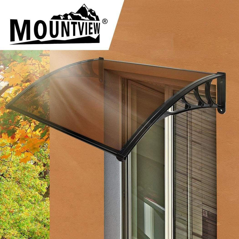 Mountview Window Door Awning Canopy Outdoor Patio Sun Shield Rain Cover 1 X 1.2M Payday Deals