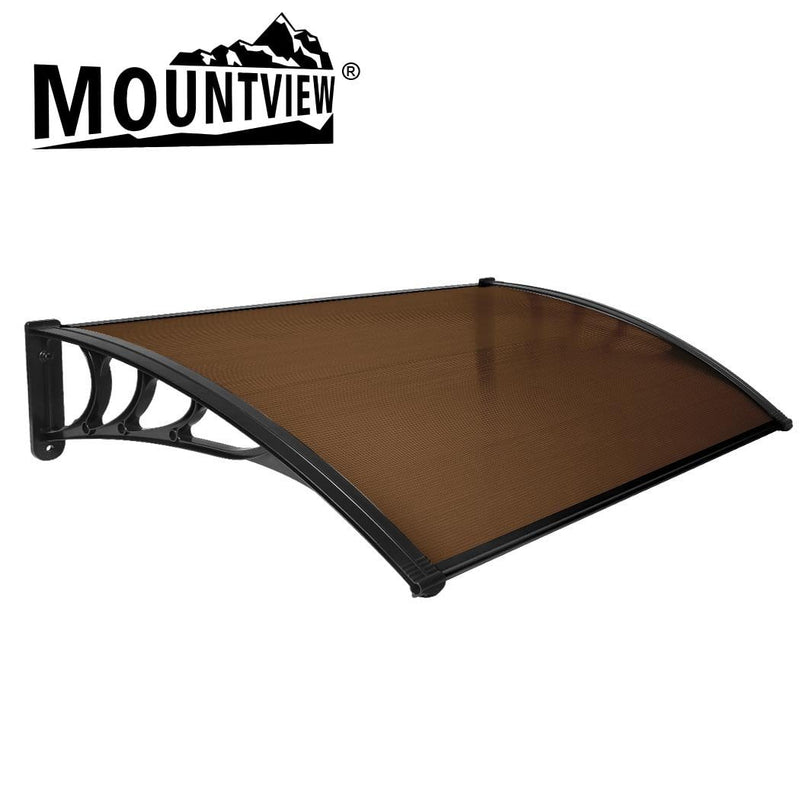 Mountview Window Door Awning Canopy Outdoor Patio Sun Shield Rain Cover 1 X 1.5M Payday Deals