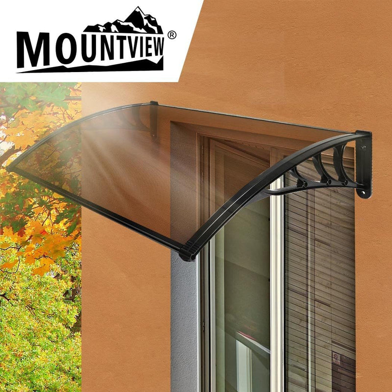 Mountview Window Door Awning Canopy Outdoor Patio Sun Shield Rain Cover 1 X 1.5M Payday Deals