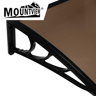 Mountview Window Door Awning Canopy Outdoor Patio Sun Shield Rain Cover 1 X 2.4M Payday Deals