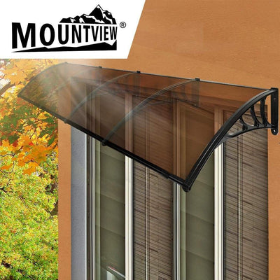 Mountview Window Door Awning Canopy Outdoor Patio Sun Shield Rain Cover 1MX4M Payday Deals
