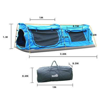 Mountviewe Dome Camping Swag Swags Mattress Canvas Tent Kings Hiking Daddy Bags Payday Deals