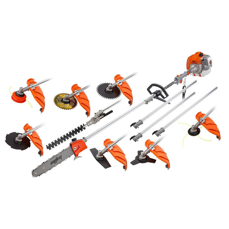 MTM 62CC Pole Chainsaw Hedge Trimmer Saw Brush Cutter Whipper Snipper Multi Tool Payday Deals