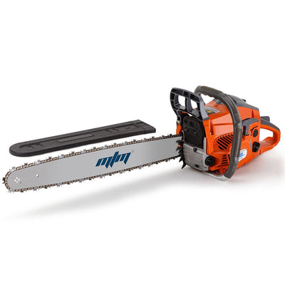 MTM Chainsaw Petrol Commercial 20 Bar E-Start Tree Pruning Chain Saw HP Payday Deals