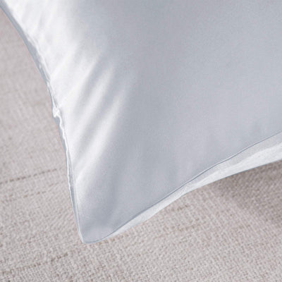 MULBERRY SILK PILLOW CASE TWIN PACK - SIZE: 51X76CM - SILVER Payday Deals