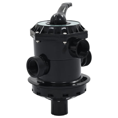 Multiport Valve for Sand Filter ABS 1.5" 6-way Payday Deals