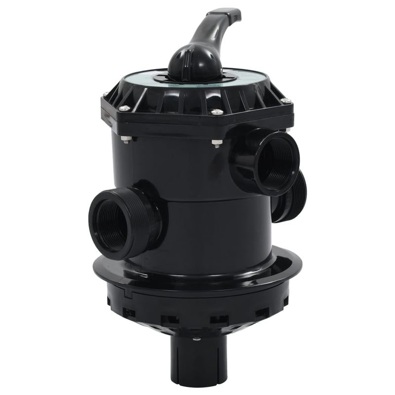 Multiport Valve for Sand Filter ABS 1.5" 6-way Payday Deals