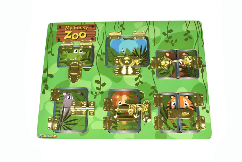 MY FUNNY ZOO LATCHES PUZZLE Payday Deals