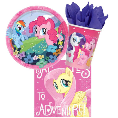 My Little Pony Friendship Adventures 8 Guest Tableware Pack Payday Deals