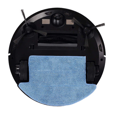 MyGenie WI-FI GMAX Robotic Vacuum Cleaner Mop App Control Dry & Wet Auto Robot 35 x 8.75cm Black Payday Deals