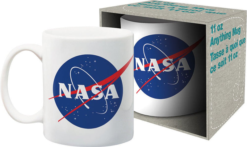 NASA Coffee Mug Tea Cup Ceramic 11oz Modern Logo - Genuine Authentic - Payday Deals