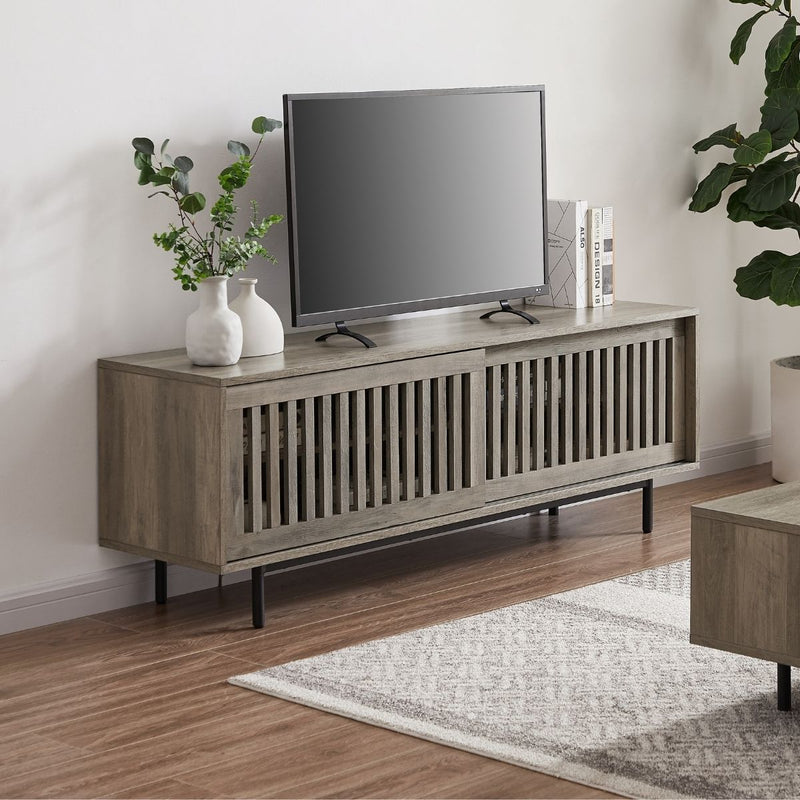 Nathan 160cm Mid-century Modern Dark TV Stand Payday Deals