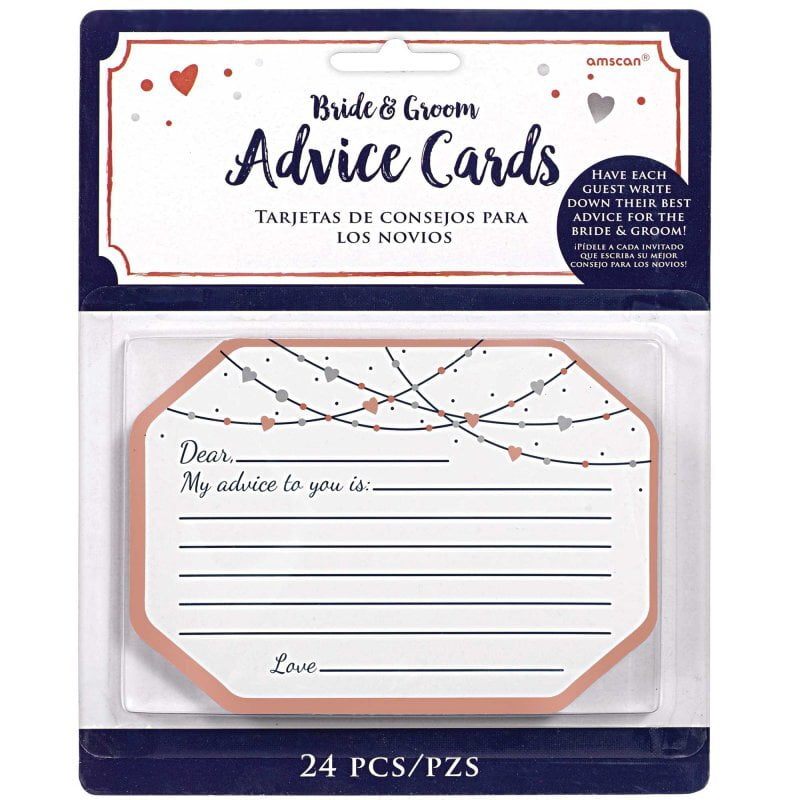 Navy Bride Advice Cards 24 Pack Payday Deals