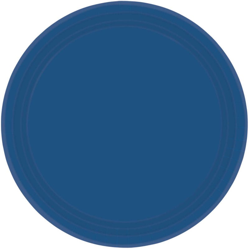 Navy Flag Blue Party Supplies Paper Lunch Desert Cake Plates 20 pack Payday Deals