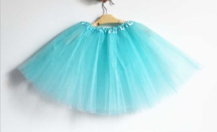 New Adults Tulle Tutu Skirt Dressup Party Costume Ballet Womens Girls Dance Wear, Aqua, Kids Payday Deals