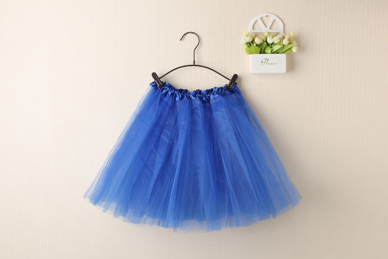 New Adults Tulle Tutu Skirt Dressup Party Costume Ballet Womens Girls Dance Wear, Royal Blue, Kids Payday Deals