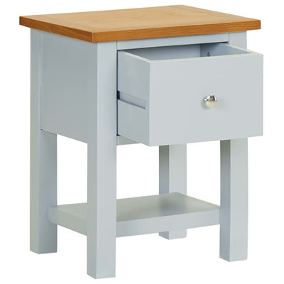 Nightstand 36x30x47 cm Solid Oak Wood Payday Deals