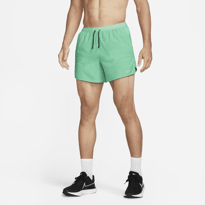 NIKE Men's 9" Standard Length Running/Tennis Shorts Gym Sports - Green - S