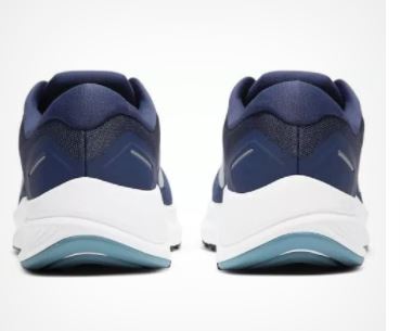 Nike Men's Air Zoom Structure 23 Running Shoe - Midnight Navy/White-Cerulean Payday Deals