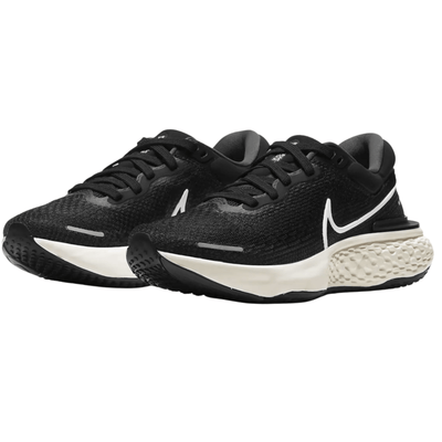 Nike Women's ZoomX Invincible Run Flyknit Sports Running Sneaker Shoes - Black/White-Iron Grey Payday Deals