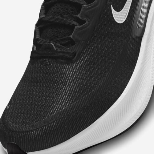 Nike Womens Zoom Fly 4 Running Shoes Sneakers - Black/White-Off Noir-Anthracite Payday Deals