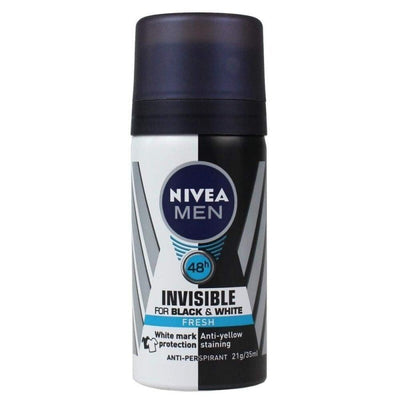 Nivea 21G Anti-Perspirant Deodorant Invisible Fresh for Black and White Payday Deals