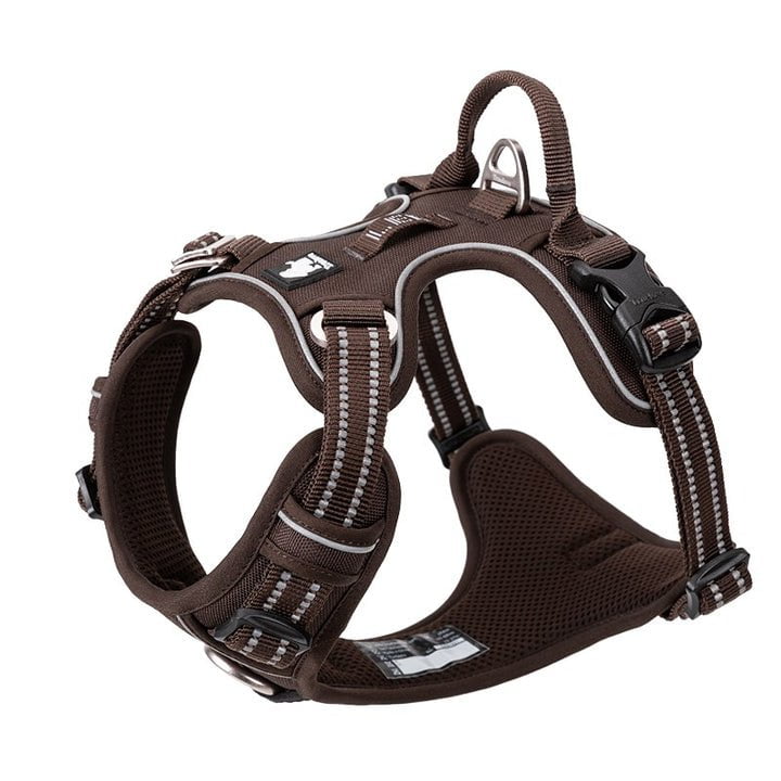 No Pull Harness Brown M Payday Deals