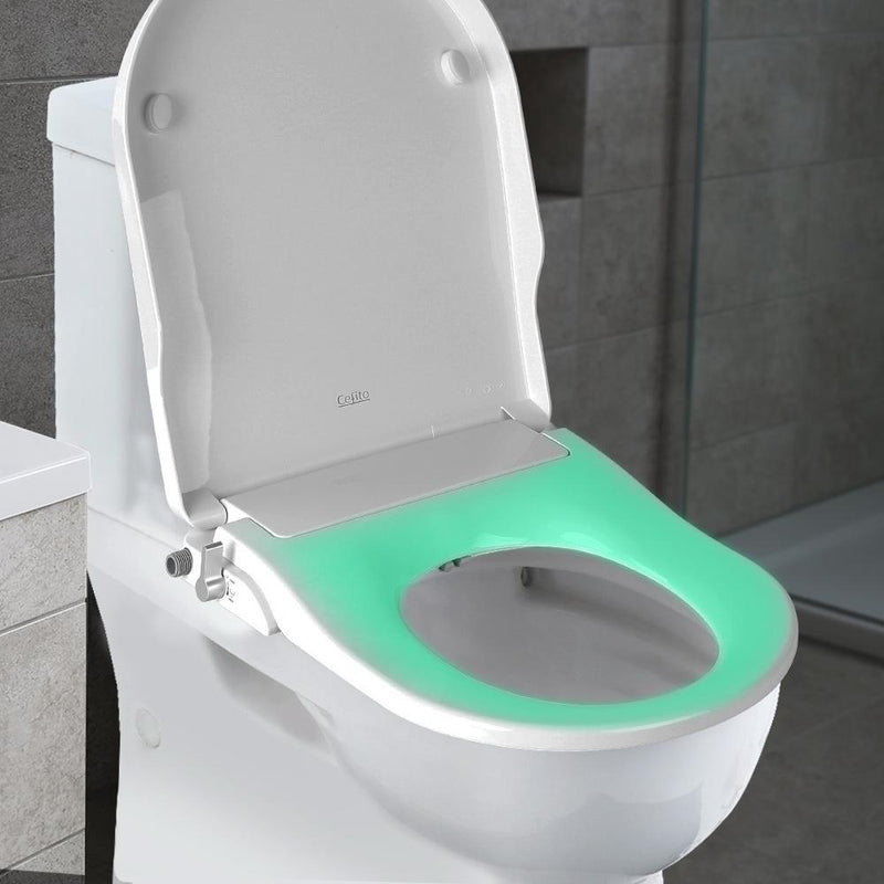 Non Electric Bidet Toilet Seat Bathroom - White Payday Deals