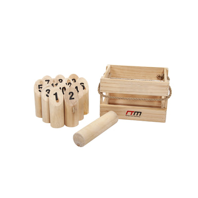Number Toss Wooden Set Outdoor Games with Carry Case Payday Deals
