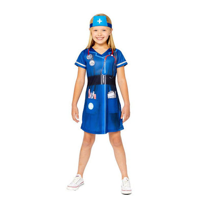 Nurse Costume Girls 3-4 Years