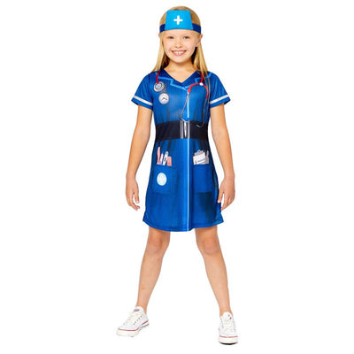 Nurse Costume Girls Girls 6-8 Years