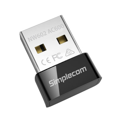 Simplecom NW602 AC600 Dual Band Nano USB WiFi Wireless Adapter Payday Deals