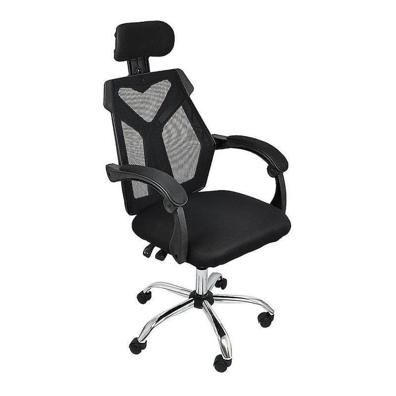 Office Chair Gaming Computer Chairs Mesh Back Foam Seat - Black Payday Deals