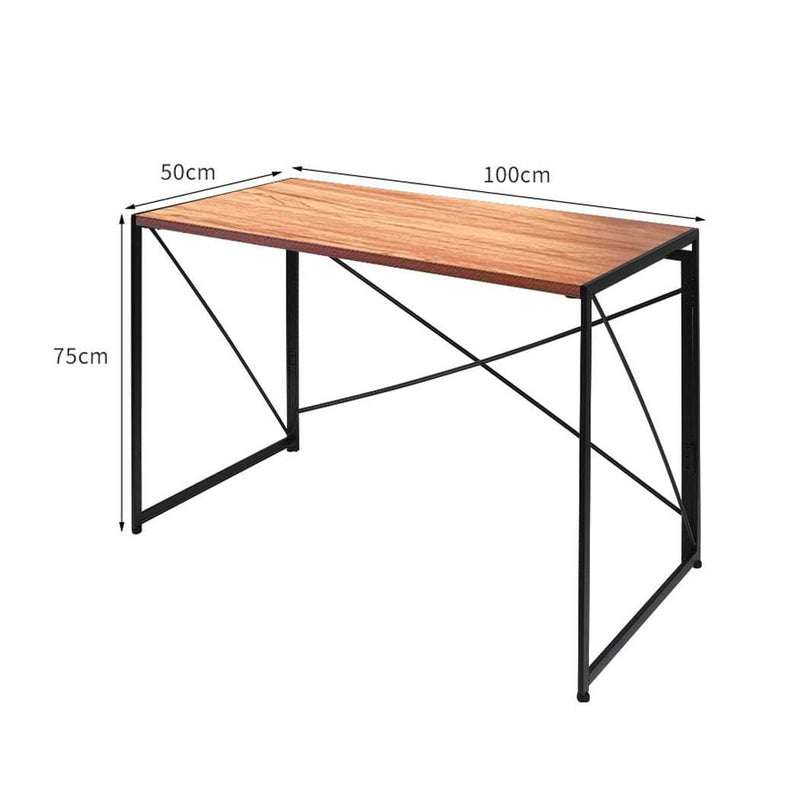 Office Desk Computer Work Study Gaming Foldable Home Student Table Metal Stable Payday Deals