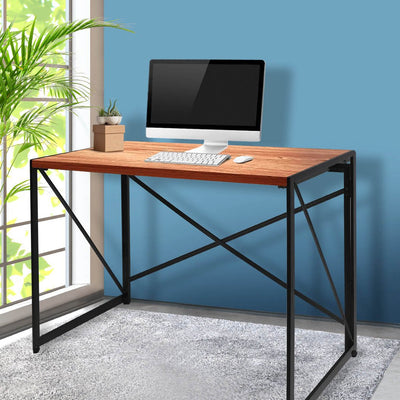 Office Desk Computer Work Study Gaming Foldable Home Student Table Metal Stable Payday Deals