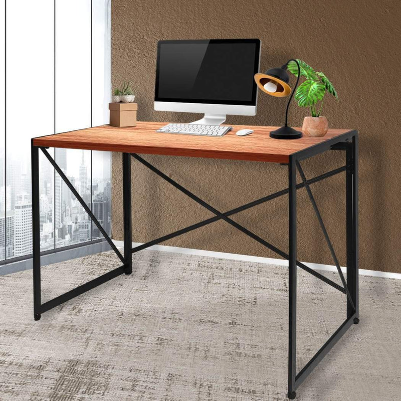 Office Desk Computer Work Study Gaming Foldable Home Student Table Metal Stable Payday Deals