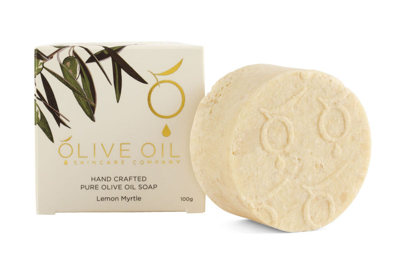 Olive Oil Skincare Co Lemon Myrtle Olive Oil Soap 100gm Payday Deals