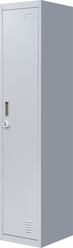 One-Door Office Gym Shed Clothing Locker Cabinet