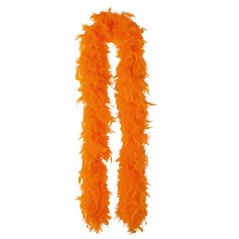 Orange Feather Boa Costume Accessory Payday Deals