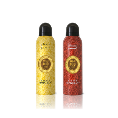 Oud Oriental and Oud Sultani Body Deodorant - 2 Packs - Payday Deals