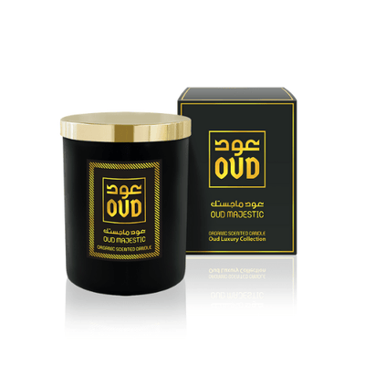 Oud Majestic Organic Candle Payday Deals