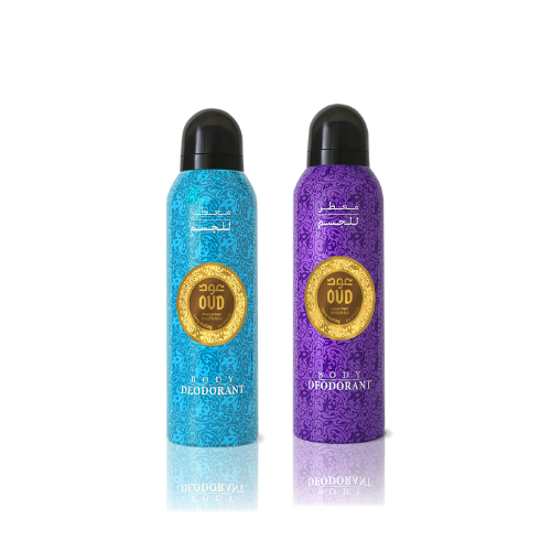 Oud & Musk and Hareemi Body Deodorant - 2 Packs Payday Deals