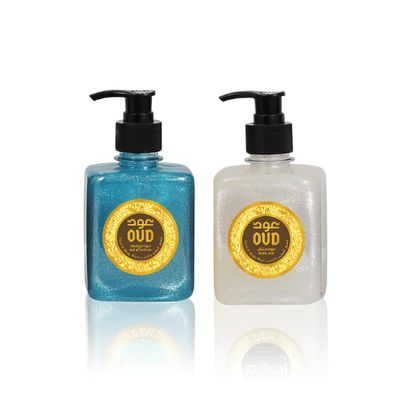 Oud & Musk and Royal Hand & Body Wash 2 Packs (300 ml each)