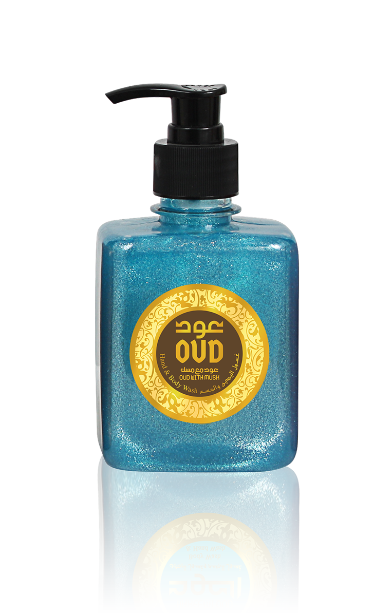 Oud & Musk and Royal Hand & Body Wash 2 Packs (300 ml each) Payday Deals