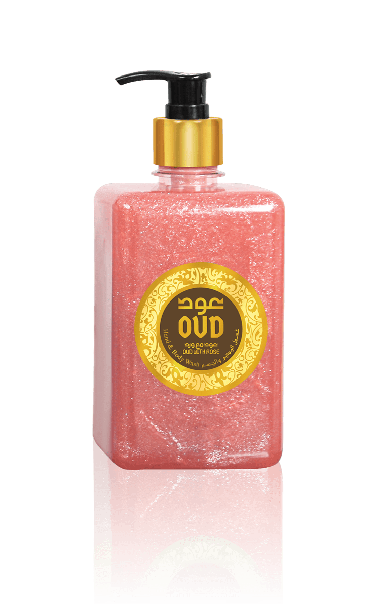Oud & Rose and Hareemi Hand & Body Wash (500 ml) 2 Packs Payday Deals
