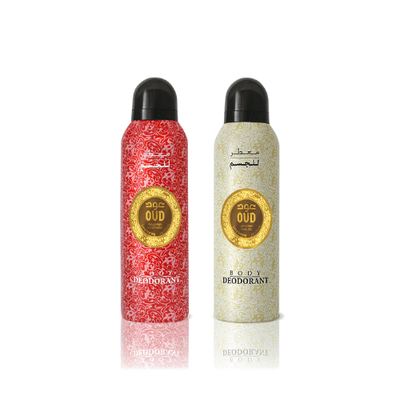 Oud & Rose and Oud Royal Body Deodorant - 2 Packs Payday Deals