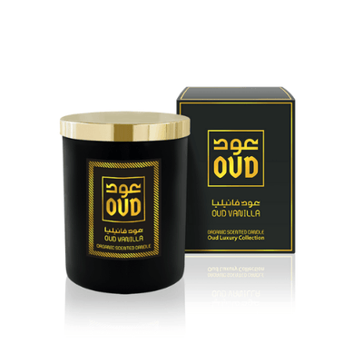Oud & Vanilla Organic Candle