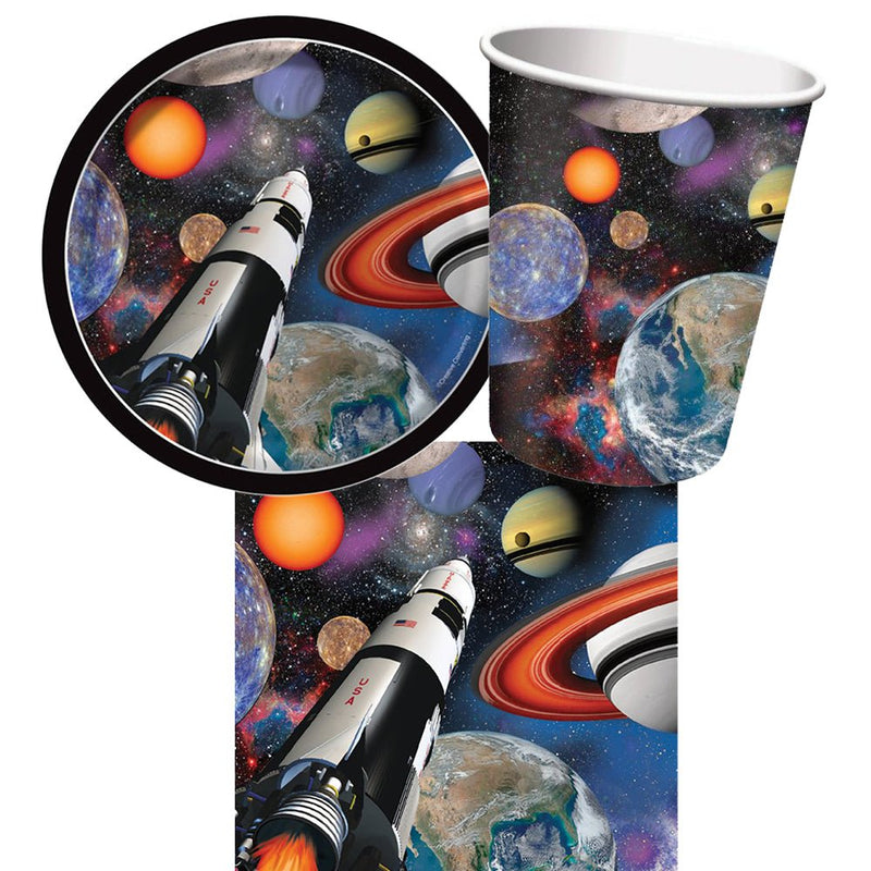 Outa Space 8 Guest Small Tableware Party Pack Payday Deals