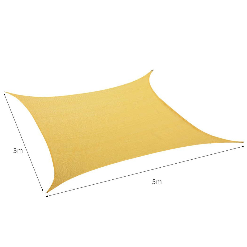 Outdoor Awning Cloth Sun Shades Sail Shelter Covers Tent Canopy UV Protection Payday Deals