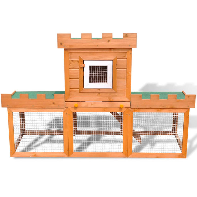 Outdoor Large Rabbit Hutch House Pet Cage Single House Payday Deals